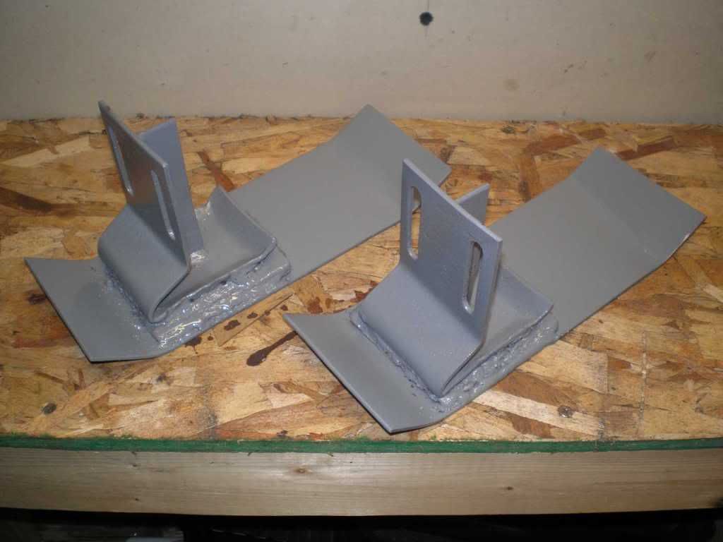 Skids shoes for snowplow modification for gravel driveway The